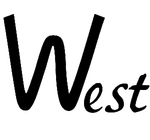 west